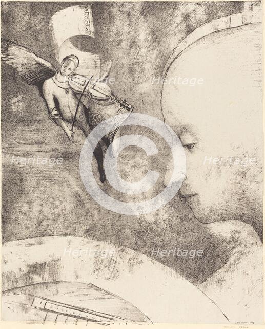 L'Art Celeste (The Celestial Art), 1894. Creator: Odilon Redon.