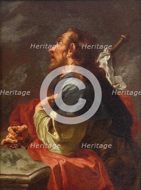 Apostle Saint James the Great. Creator: Pittoni, Giovan Battista (1687-1767).