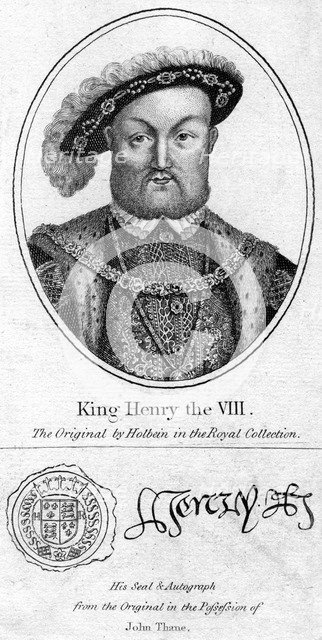 Henry VIII of England, (1491-1547). Artist: Unknown