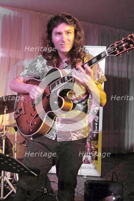 Rob Luft, Eddie Parker’s Airborn, Watermill Jazz Club, Dorking, Surrey, March 2025. Creator: Brian O'Connor.