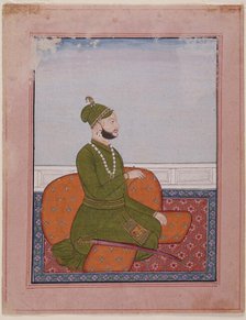 Raj Singh (reigned 1685-1695) of Guler, between c1690 and c1710. Creator: Unknown.