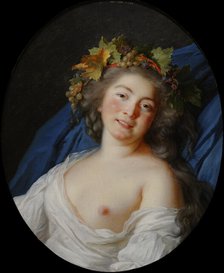 Bacchante, 1785. Creator: Elisabeth Louise Vigee-LeBrun.