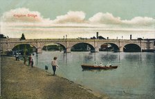 'Kingston Bridge', 1908. Artist: Unknown.