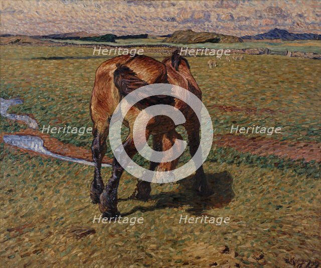 Old Mare, 1909. Creator: Nils Kreuger.