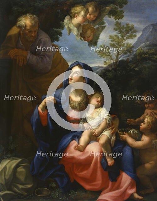 The Rest on the Flight into Egypt, c1720-1730. Creator: Giovanni Odazzi.