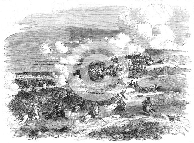 The Light Cavalry Charge at Balaclava, 1854. Creator: Unknown.