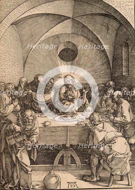 The Last Supper, 1511.  Creator: Albrecht Durer.