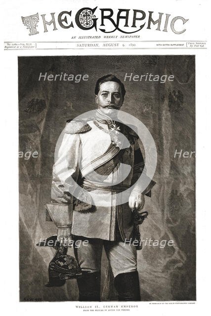 ''The Graphic, Front Cover Saturday August 9, 1890', 1890. Creator: Unknown.