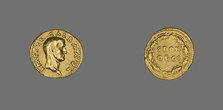 Aureus (Coin) Portraying Emperor Galba, 68 (July)-69 (January). Creator: Unknown.
