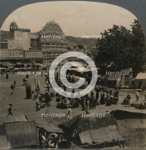'Palace of the Winds from Shiva Temple, Jeypore, India', 1902. Artist: Unknown.