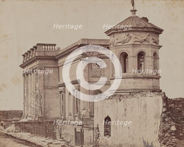 The Library, Sebastopol, 1855-1856. Creator: James Robertson.