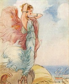 Helen of Troy, daughter of Zeus and Leda, 1937. Artist: Alexander K MacDonald