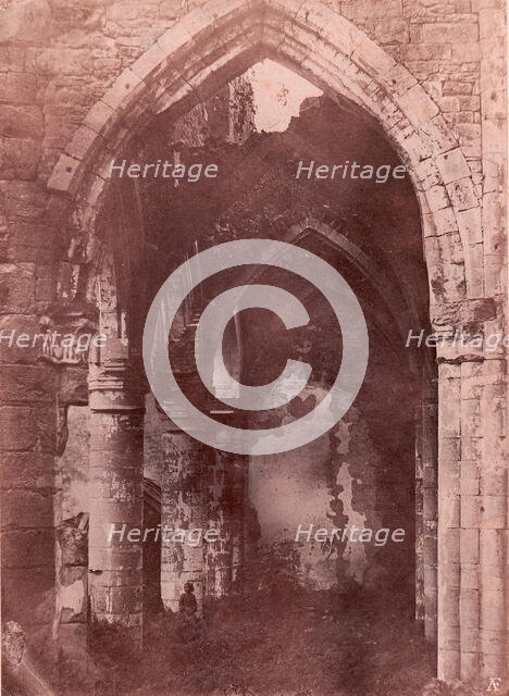 Ruines gothiques, 1850-53. Creator: A. Fays.