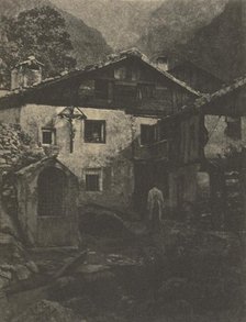 Camera Work: A Village Corner, 1906. Creator: Professor Hans Watzek.