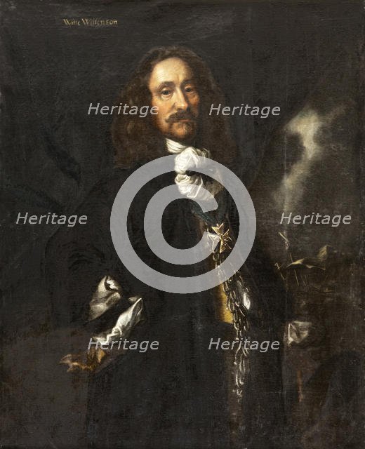 Portrait of Admiral Witte Corneliszoon de With (1599-1658) , ca 1657-1658. Creator: Mander, Karel van, III (1609-1670).