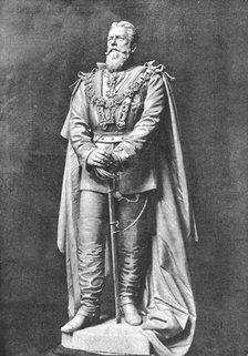 ''Statue of the Emperor Frederick of Germany, in St. Georges Chapel, Windsor', 1890. Creator: Unknown.