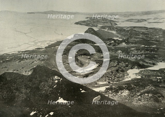 'Looking North Towards Cape Royds', c1908, (1909).  Artist: Unknown.