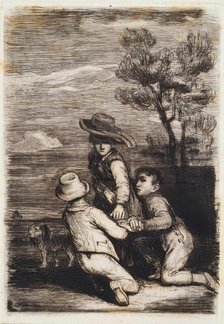 The Sedan Chair, c1815. Creator: David Wilkie.