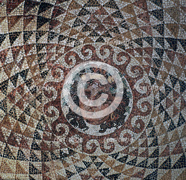 Roman mosaic of Dionysus. Artist: Unknown
