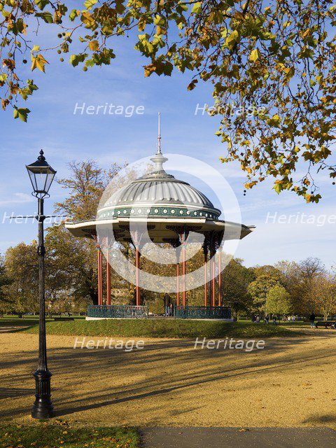 Bandstand, Clapham Common, Clapham, Wandsworth, London, 2005. Artist: Derek Kendall.
