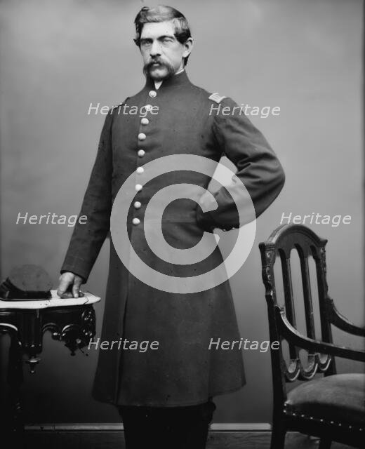 Colonel Harrison Allen (1835-1904) of Warren County, Pennsylvania, between 1861 and 1865. Creator: Unknown.