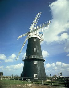 Berney Arms Mill, Norfolk, 1985. Artist: Unknown