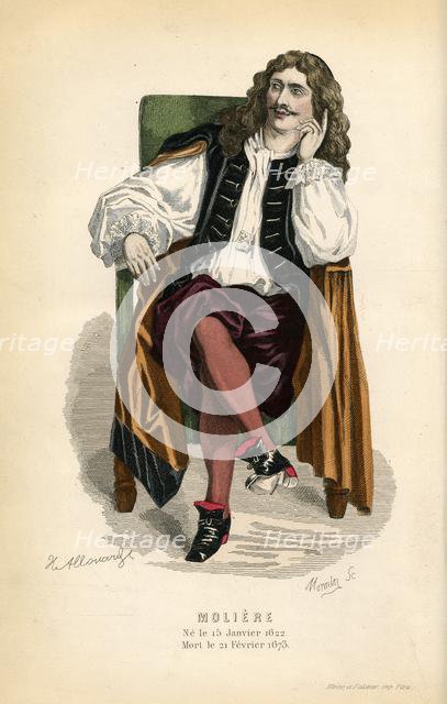 'Molière', 1868. Creator: Monnin.