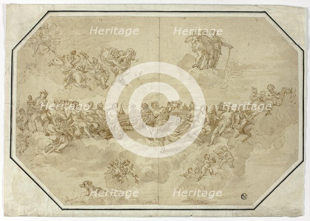 Feast of the Gods: Ceiling Design, n.d. Creator: Unknown.