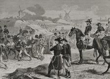 French Revolutionary Wars: Anglo-Russian invasion of Holland (27 August to 19 November 1799), 1879.  Creator: J Ansseau.