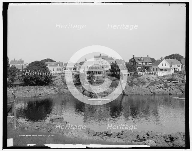 Water front, Marblehead, Mass., c1906. Creator: Unknown.
