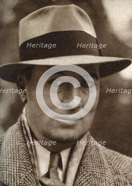 William C McGann, American film director, 1933. Artist: Unknown