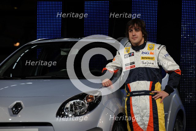 Renault Twingo Sport - launch 2007. Artist: Simon Clay.