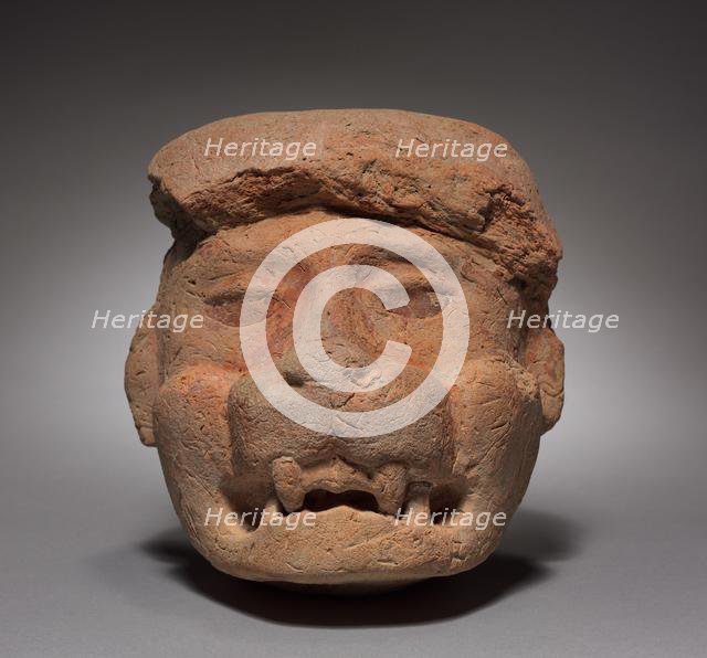 Architectural Sculpture Fragment, c. 700-1000. Creator: Unknown.