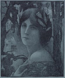 Gentlel Night (Nuit douce), 1899. Creator: Henri-Jules Guinier (French, 1867-1927).