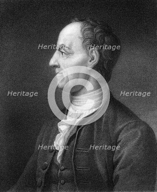 Leonhard Euler, 18th century Swiss mathematician and physicist, (1836).Artist: B Holl