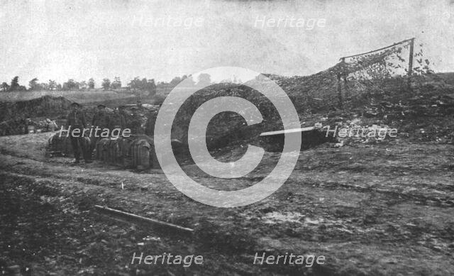 'La Bataille de la Somme; artillerie Britannique', 1916. Creator: Unknown.