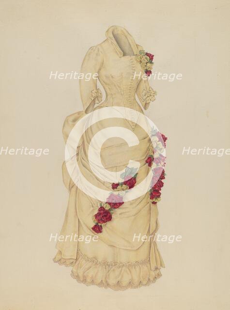 Dress, c. 1939. Creator: Melita Hofmann.