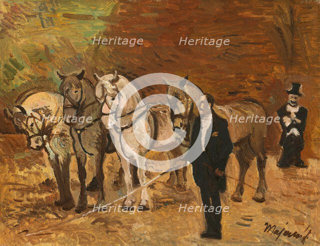 In the Ring, 1940-1941. Creator: Cyprian Majernik.