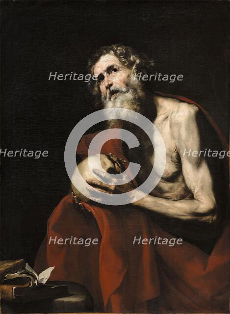 Saint Jerome in penitence, 1634. Creator: Jusepe de Ribera.