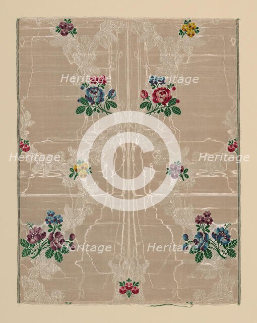 Panel, Spitalfields, 1752/55. Creator: Unknown.