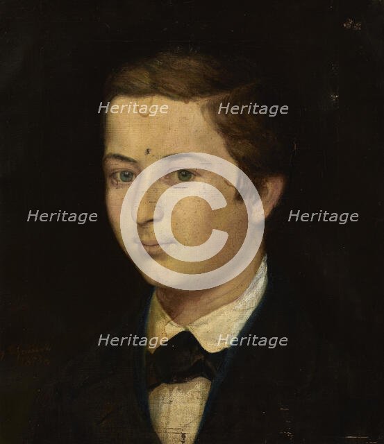 Portrait of Henryk Poller, 1853. Creator: Andrzej Bronislaw Grabowski.