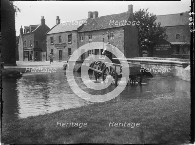 Sherborne Street, Bourton-on-the-Water, Cotswold, Gloucestershire, 1907. Creator: Katherine Jean Macfee.