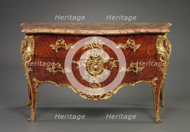 Chest of Drawers (Commode), c. 1750. Creator: Jean-Pierre Latz (French, 1691-1754).