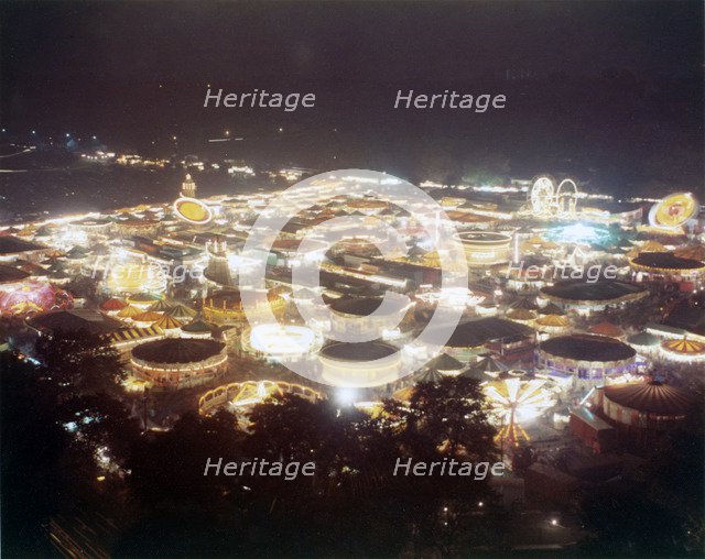 Goose Fair, Forest Recreation Ground, Nottingham, Nottinghamshire, 1973. Artist: WE Middleton & Son