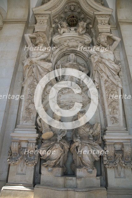 Architectural detail, University of Coimbra, Portugal, 2009. Artist: Samuel Magal
