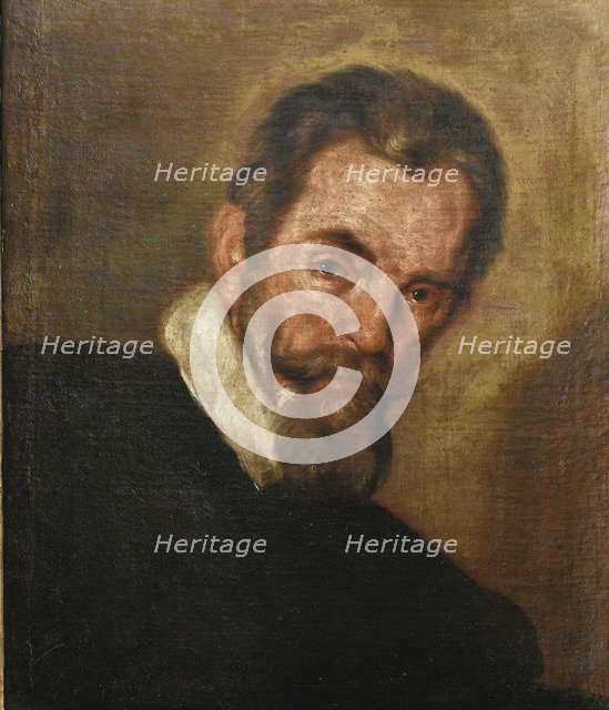 Portrait of the composer Claudio Monteverdi (1567-1643). Artist: Strozzi, Bernardo (1581-1644)
