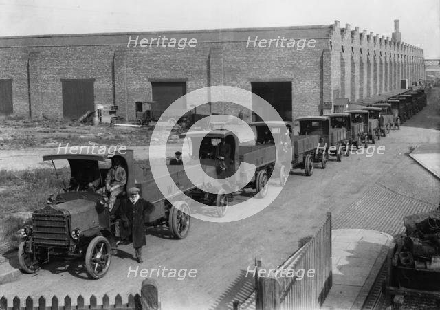 1915 Daimler B types for War Office. Creator: Unknown.
