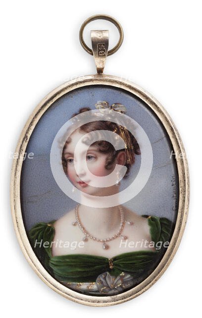 Princess Augusta of Bavaria, 1805-1855. Creator: Abraham Constantin.