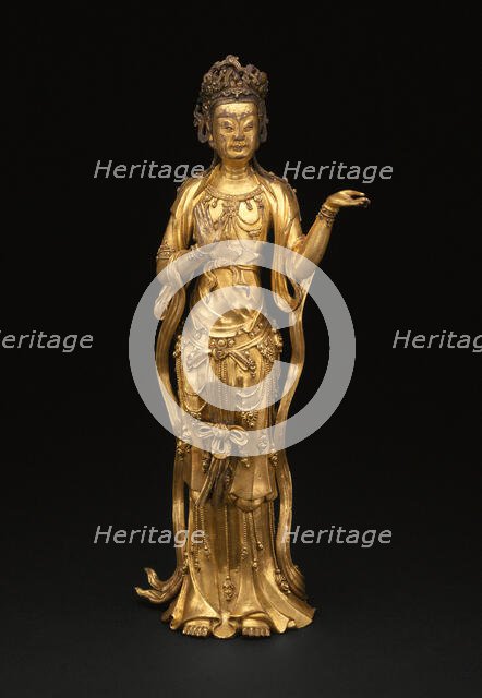 Guanyin (Avalokiteshvara), Yuan/early Ming dynasty, late 14th century. Creator: Unknown.