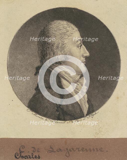 Charles de Lagarenne, 1796. Creator: Charles Balthazar Julien Févret de Saint-Mémin.